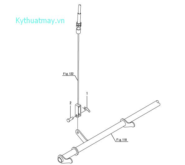 Thiết bị gắn bộ đồng tốc cấp lúa dọc